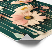 Poster Art Déco avec citation (Coin)