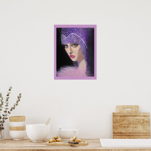 POSTER ART DECO BEAUTY (Cuisine)
