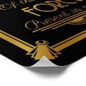 Poster ART DECo, CES bougies brûlent en souvenir affectue (Coin)