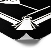 Poster ART Deco Cocktail bar signe Gatsby Party des année (Coin)