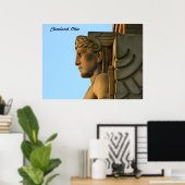 Poster Art déco de Cleveland OH Bridge (Bureau à domicile)