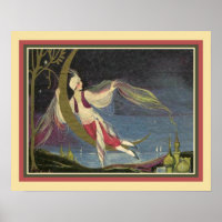Poster Art déco des années 1930