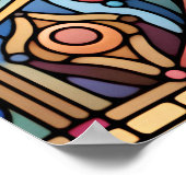 Poster Art Déco Design (Coin)