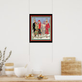 Poster Art Déco Design de mode 16 x 20 (Cuisine)