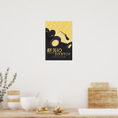 Poster - Art Déco Design Museum Exhibition (Cuisine)