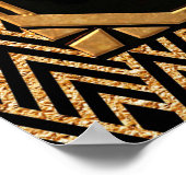 Poster Art déco en plaque de mode (Coin)