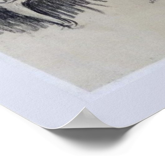 Poster Art Déco Femme (Coin)