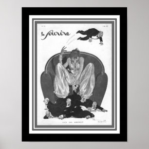 Poster Art Deco "Fin De Saison" 1931