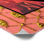 Poster Art Déco Flamboyant (ERTE). (Coin)