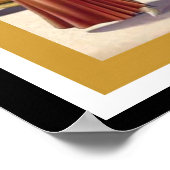 Poster Art Déco Glamor Girl (Coin)