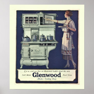 Poster Art Déco Glenwood Poster
