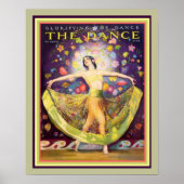 Poster Art Déco "Glorifying the Dance" 16 x 20 (Devant)