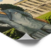 Poster Art Déco Greenway House (Coin)