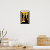 Poster Art Déco Hades 12 x 16 (Cuisine)