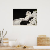 Poster Art Déco, La Fleur de l'Amour (Cuisine)