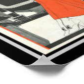 Poster Art Déco La Vie Parisienne 12 x 16 (Coin)