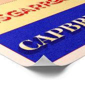 Poster Art déco Landes Nouvelle Aquitaine (Coin)