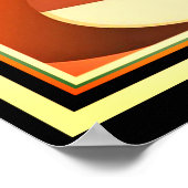 Poster Art Déco Latte 16 x 20 (Coin)