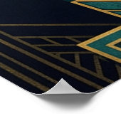 Poster Art Deco Minimal Cat Profile Wall Art (Coin)