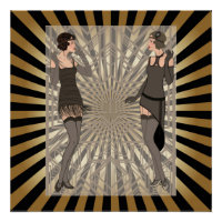 Art déco, motif, rayures, or, noir, vintage, chic,