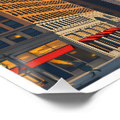 Poster Art déco. New York (Coin)