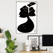 Poster Art Déco/Nouveau ~ Le Cap Noir par Beardsley (Bureau à domicile)