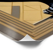 Poster Art Déco Panther. (Coin)