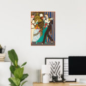 Poster Art Déco Paris Décadent (Bureau à domicile)