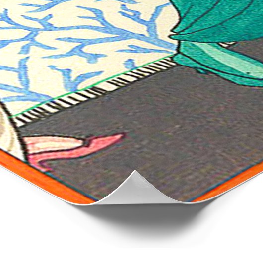 Poster Art Déco Paris Décadent (Coin)