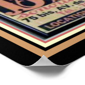 Poster Art Déco "Pianos Daude" 16 x 20 (Coin)