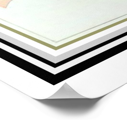 Poster Art Déco "Tea Time" 16 x 20 (Coin)