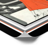 Poster Art Déco Vie Parisienne 12x16 (Coin)