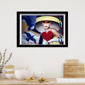 Poster Art Déco vintage (Cuisine)