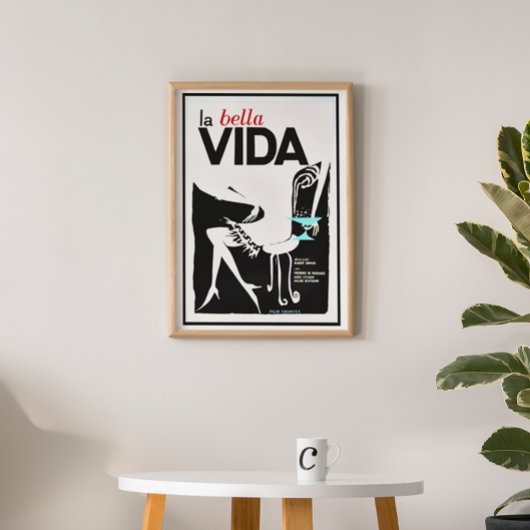 Poster Art Déco vintage du cinéma français Liqueur