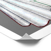 POSTER ART DÉCO VINTAGE UNIQUE (Coin)