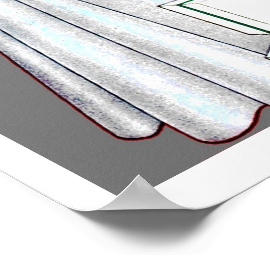 POSTER ART DÉCO VINTAGE UNIQUE (Coin)