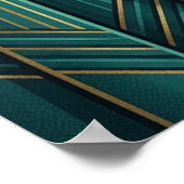 Poster Art Deco Windowsill Black Cat Wall Art (Coin)