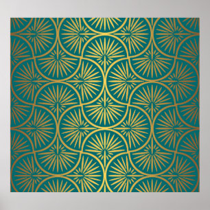 Poster Art Décor Papier peint Vintage Oriental
