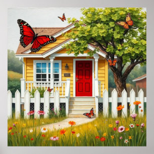 Poster Art décoratif - Accueil Sweet Home #4
