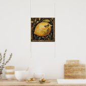 Poster Art Décoratif Citron Imprimer (Cuisine)