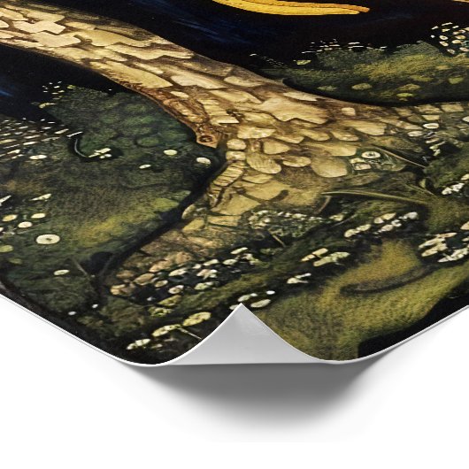 Poster Art Décoratif Citron Imprimer (Coin)