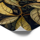 Poster Art Décoratif Citron Imprimer (Coin)