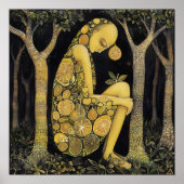 Poster Art Décoratif Citron Imprimer (Devant)