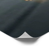 Poster Art Décoratif - Conduire Dans La Pluie #3 (Coin)