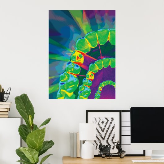 Poster Art dentaire (Bureau à domicile)