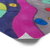 Poster Art des bonbons cosmiques (Coin)