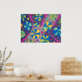 Poster Art des bonbons cosmiques (Cuisine)
