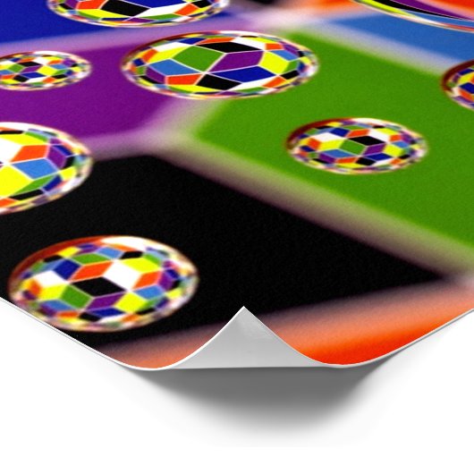 Poster Art des couleurs primaires (Coin)