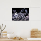 Poster Art des échecs (Cuisine)