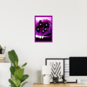 Poster art des esprits de palmier à coco (Bureau à domicile)